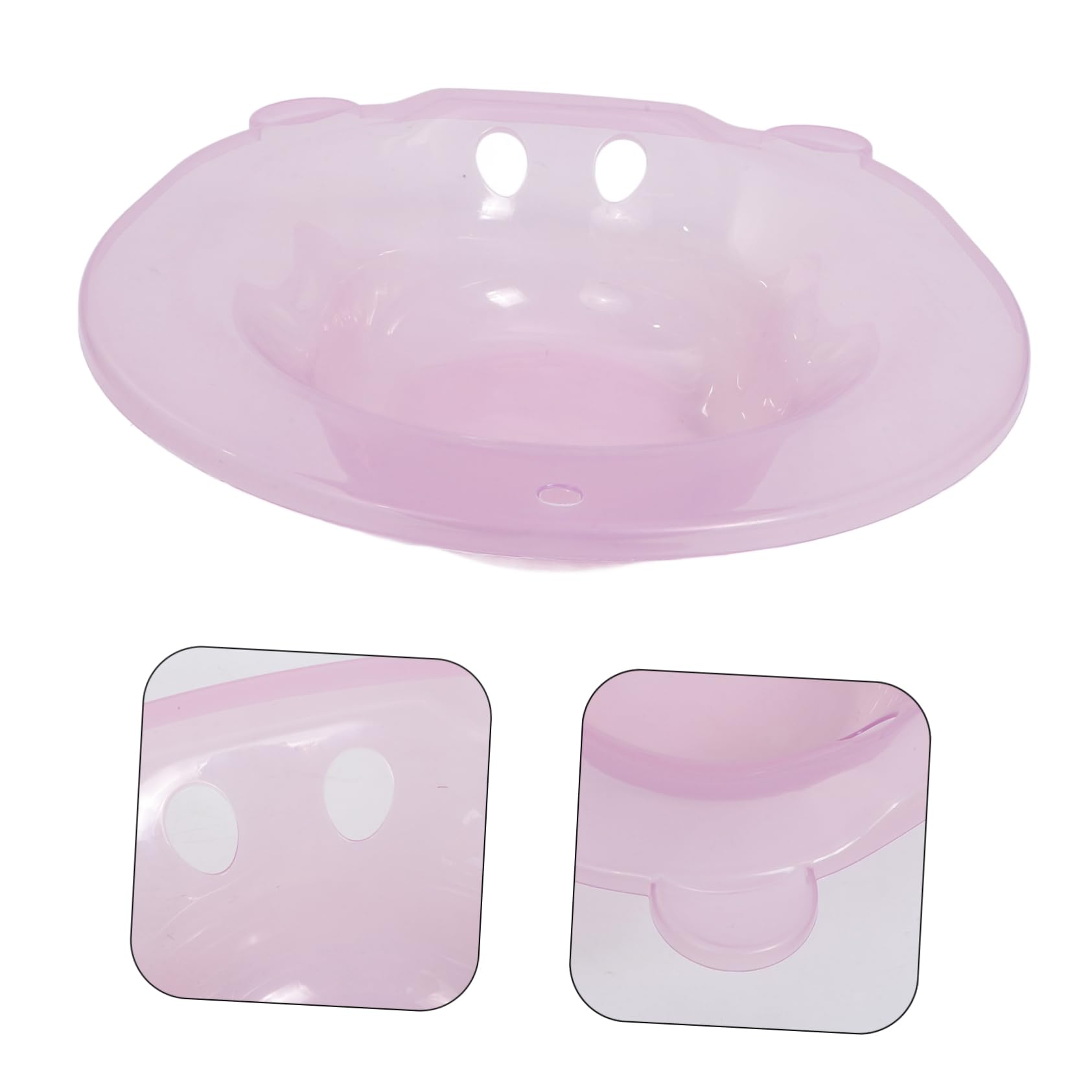 BEBEMOKO Sitz Bath Basin for Postpartum Care Durable Plastic Sitz Bath for Women for Comfort Cleansing for Elderly Mothers Soothing Relief