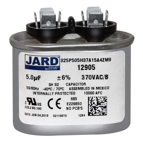Z97F5705-5 uf MFD 370 Volt VAC - GE Oval Run Capacitor Jard