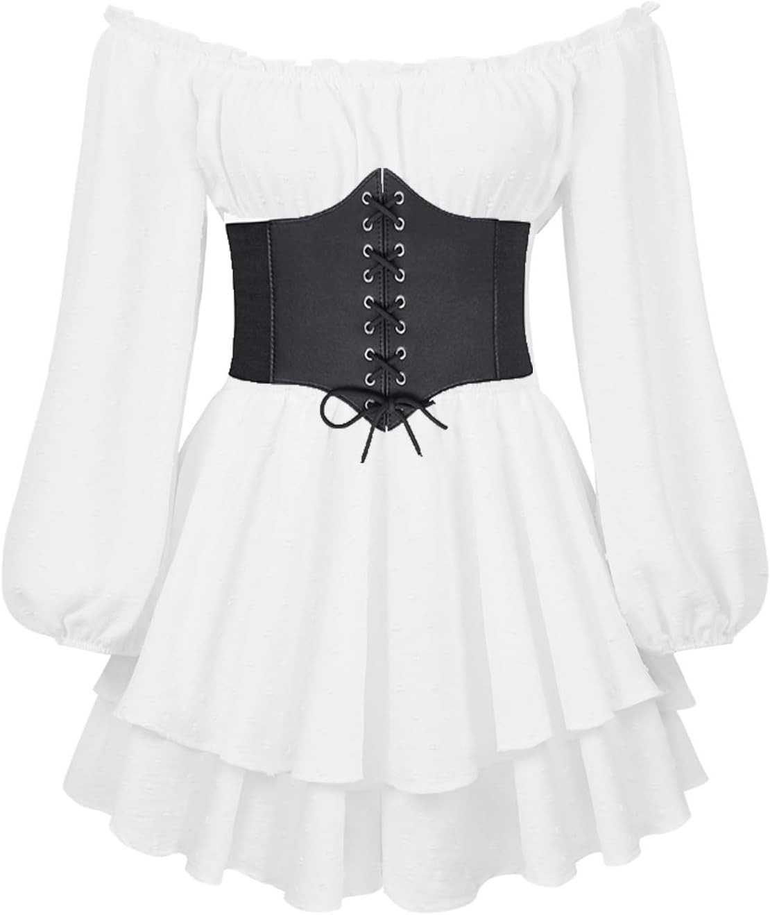 Jersey off-shoulder jurk met uitsnijding voor dames | Ralph Lauren® NL