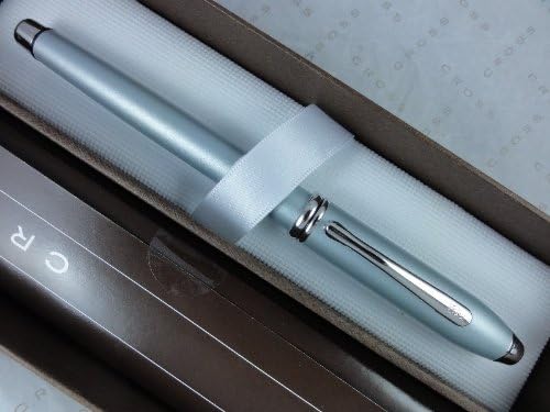 Cross Made in The USA Townsend Matte Sky Blue and Rhodium Selectip Rollerball Pen