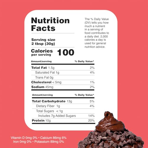 image for Twisted Dough Protein Cookie Dough, Brownie Batter Flavor, 2 Pack, 100