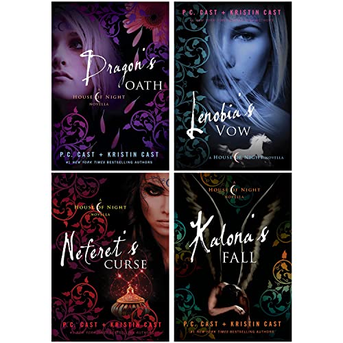 The House of Night Novellas, 4-Book Collection: Dragon's Oath, Lenobia's Vow, Neferet's Curse, Kalona's Fall