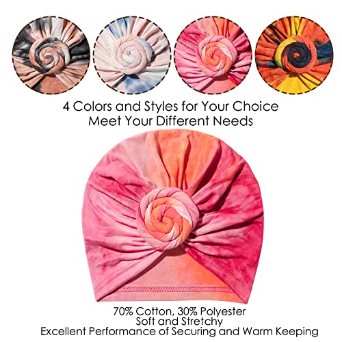 Image of KYNARI Turban Head Wraps for Women, Pretied Stretch Bonnet Hair Wrap