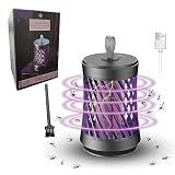 Mr. Insektenfrei 2-IN-1 Effektiver Insektenvernichter elektrisch - Kabelloser Mückenfänger mit Akku & Ladekabel - Hochwirksame Mückenlampe, Innovative Mückenfalle und starker Mückenschutz