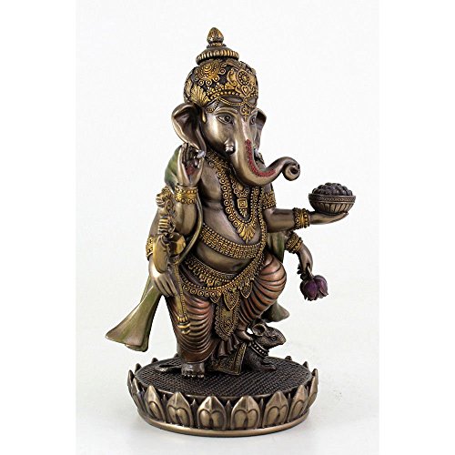 Ganesh Statue for Home Decor Ganesha Idol for Gift Pooja –Standing god Big Murti Sculpture - Image 4