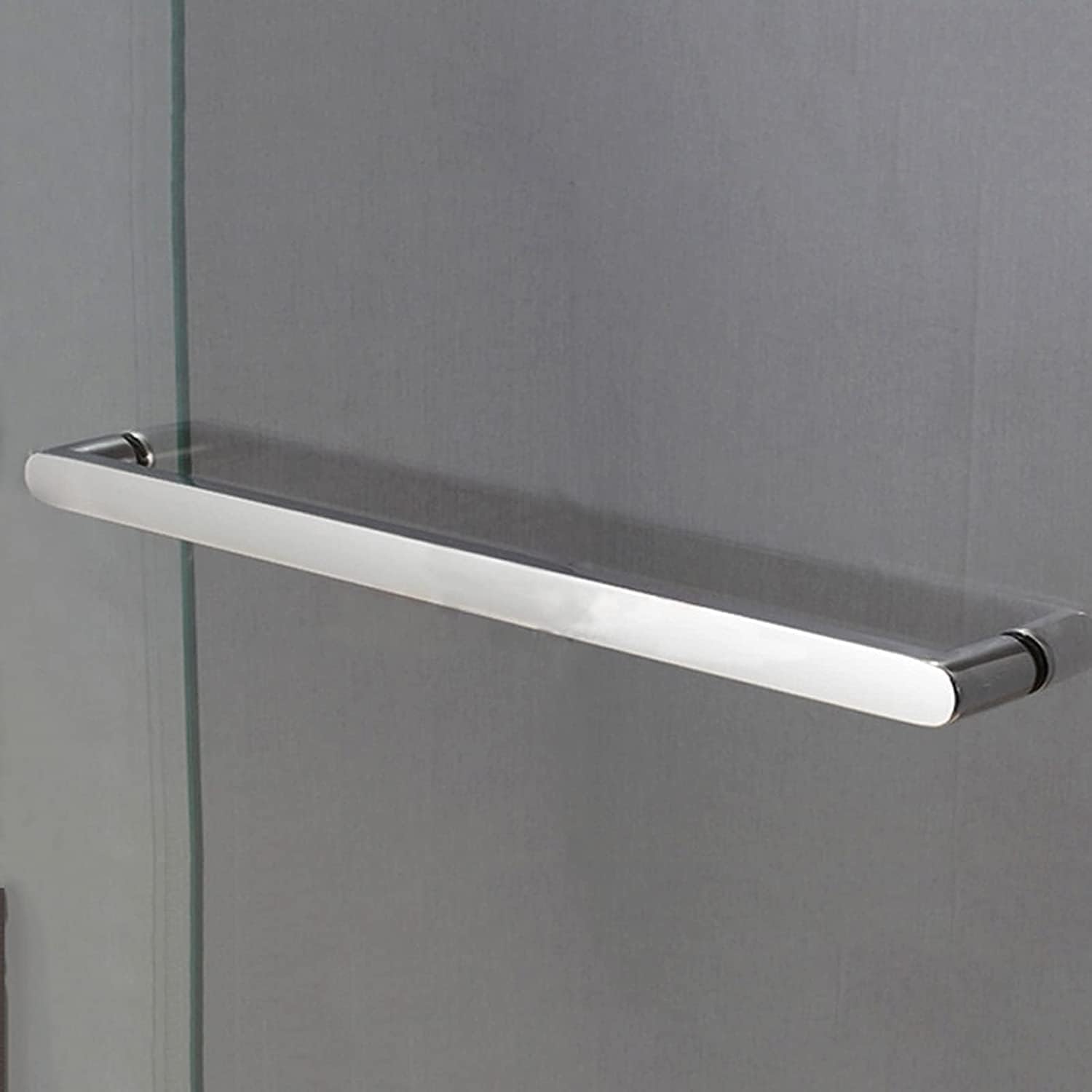 VIGANI Shower Glass Door Handle Pull Handle,Door Handle knob,Stainless Steel Replacement Parts Shower Door Knobs Grab Bar (Size : 400mm) (Size : 600mm)