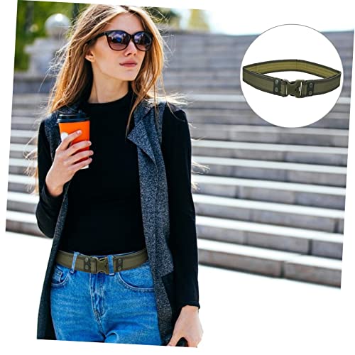 1pc Outdoor Camping Belt Webbing Mountaineering Training Belt for Outdoor Use Casual Wear and Applications Green Camo2