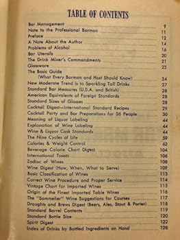 Paperback Cocktail and Wine Digest: The Barmens Bible Book