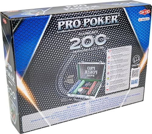 TACTIC Pokerset ProPoker 200 Jetons