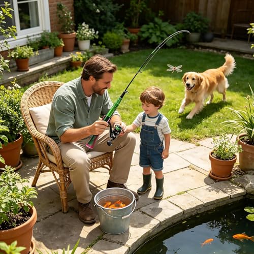 Mini canne à pêche compacte pour ne plus encombrer vos bagages - 2