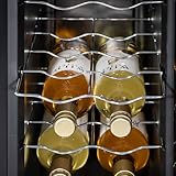 Dellonda Baridi Black 12 Bottle Wine Fridge Cooler, Super Quiet 25dB, Touch Control, LED - DH73 - Image 8