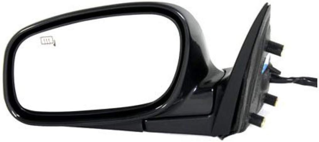 For Lincoln Town Car 1998 99 00 01 2002 Door Mirror Driver Side | Power | Heated | Manual Folding | w/Memory | Paintable | Replacement For XW1Z17682DA | FO1320256