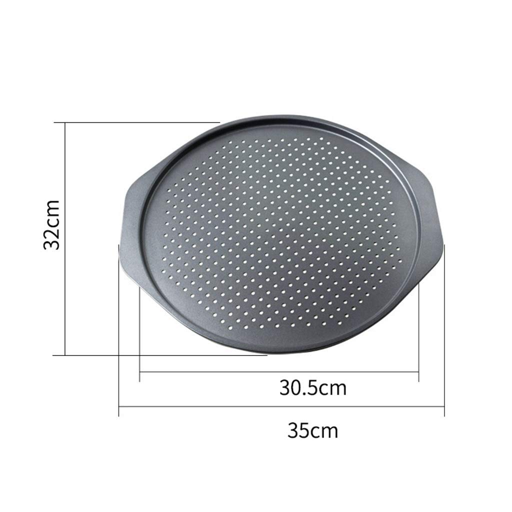 ZHANGXIAO Bandeja De Hornear Antiadherente Acero Carbono Utensilios para Hornear La Seguridad Agujeros De Aire Durable Molde para Horno