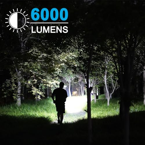 image for GOODSMANN 6000 Lumen Boat Spotlight - Waterproof Rechargeable LED Hunt