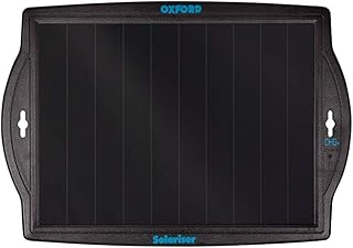 Oxford Solariser Batterieladegerät Solar, Medium, Schwarz