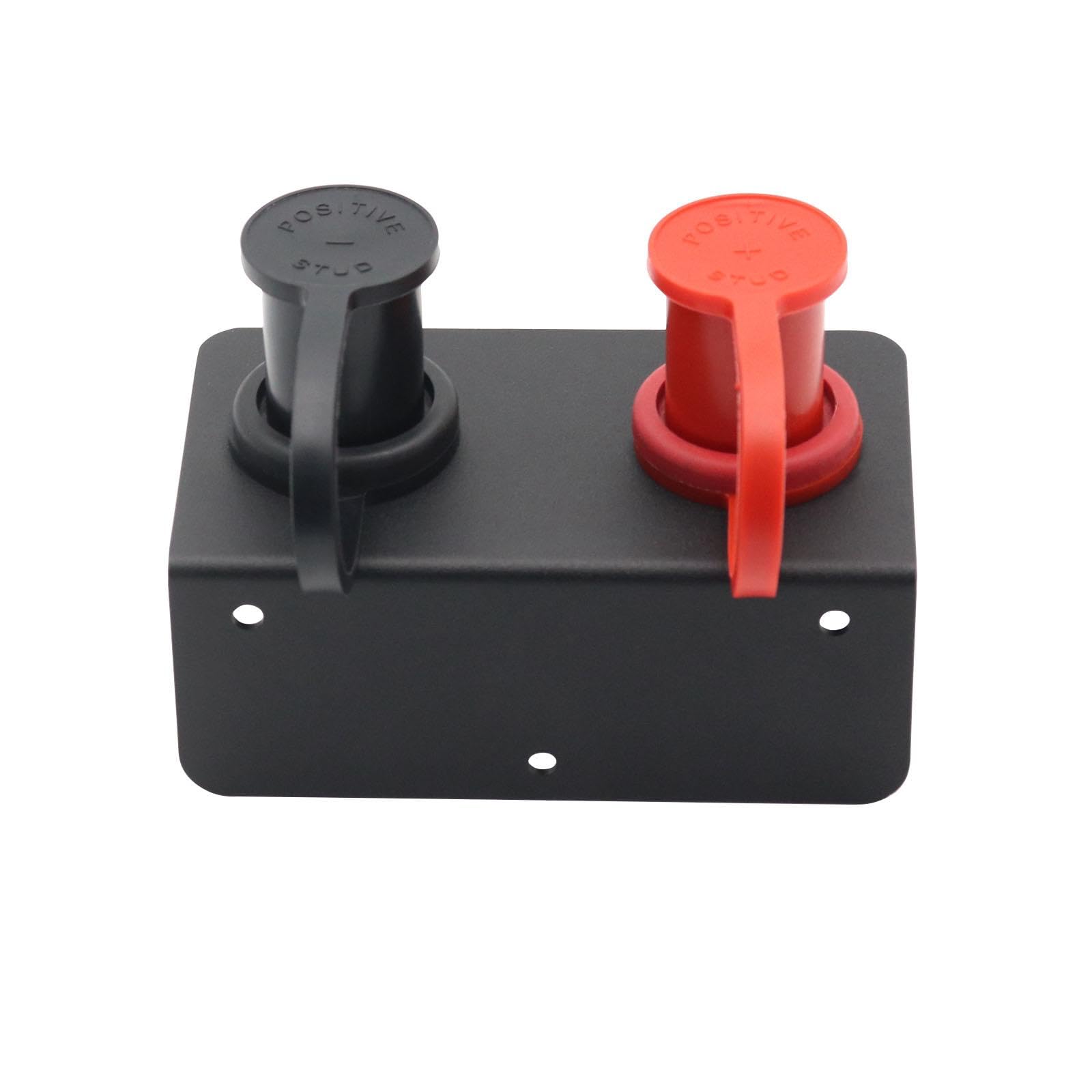 Generic Terminale Set Post Ricarica Batteria Connettori con Cavi Morsetti Impermeabili E Antiusura in Ottone E Nylon Adatto RV