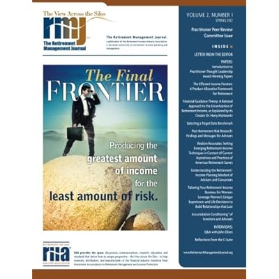 The Retirement Management Journal: Vol. 2, No. 1, Practitioner Peer Review Committee Issue