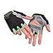 SLRMKK Fitnesshandschuhe Outdoor-Sportübungen Gewichtheben Anti-Rutsch-Elastikhandschuhe Körpersport Radfahren Motorradbau Training Reiten Halbfingerhandschuhe Zubehör