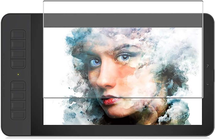 Anti Blue Light Tempered Glass Screen Protector Film, compatible with gaomon PD1161 11.6" （Active Area Cover Only） Protective Protectors Guard