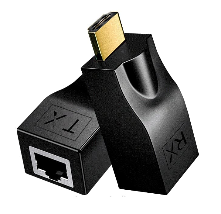 1Goal® HDMI Extender 4k Adapter Over Cat5e/6 (1pair), HDMI Repeater to RJ45 Ethernet Network Converter, 4k HD 1080p UP to 30m/98ft, for HDTV,... - Image 4