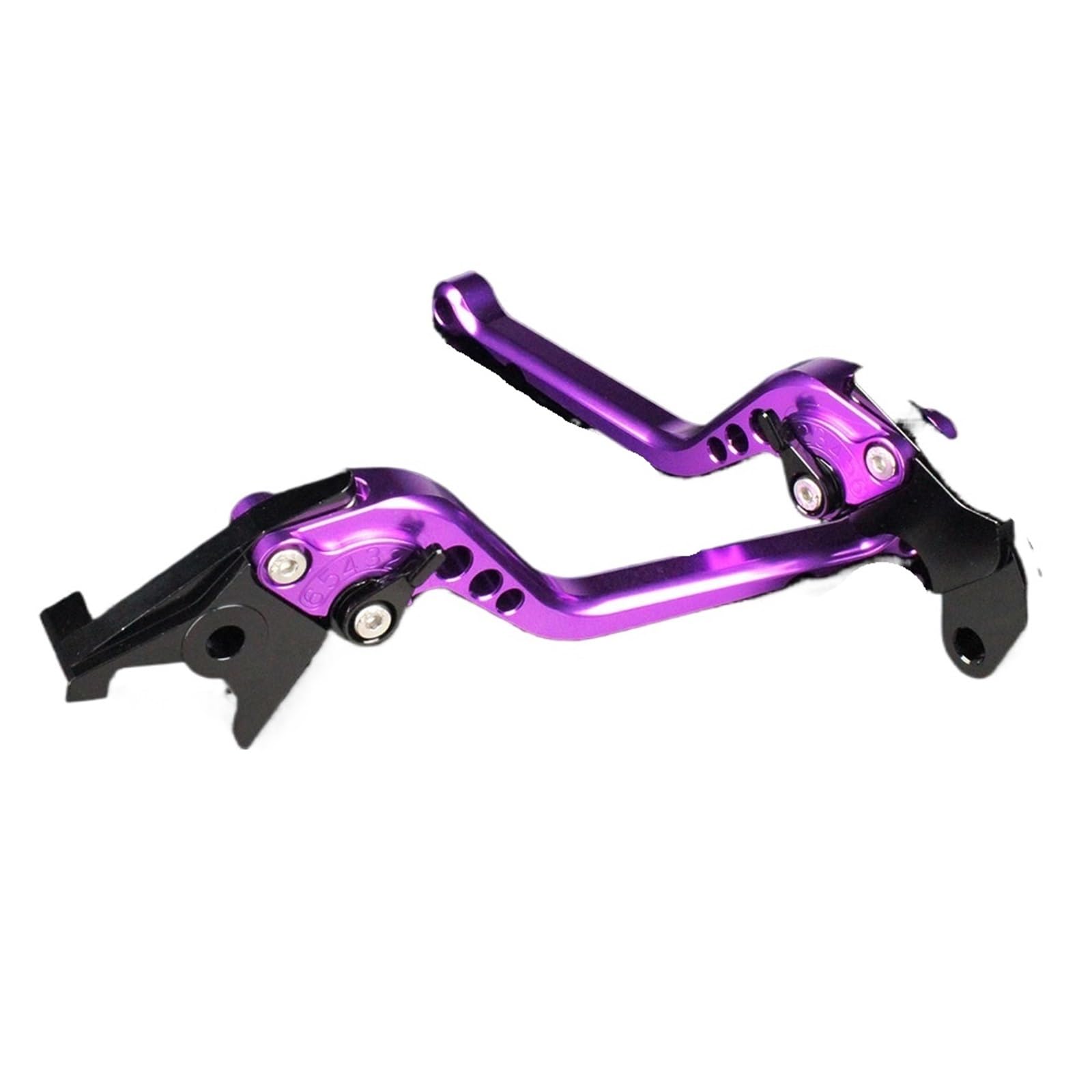 Ktebnwosd Purple 177Mm 8 Color Adjustable Motorcycle Brake Clutch Levers For Vespa Px Disc Lml 125 150 200 Star Px125 Px150 Front Disc Rear Durm Brake Clutchs Levers