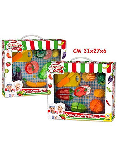 Teorema Giocattoli- Frutta e Verdura con Velcro