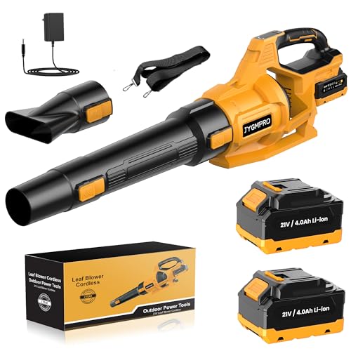 JYGMPRO Souffleur Batterie, Souffleur de Feuilles sans...