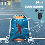 HECKBO Torba gimnastyczna dla dzieci Wzór, 40cm x 32cm