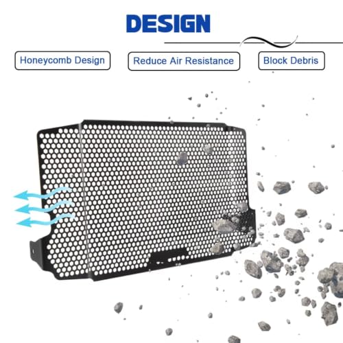 Grille de refroidissement décorative pour moto S650 - 5