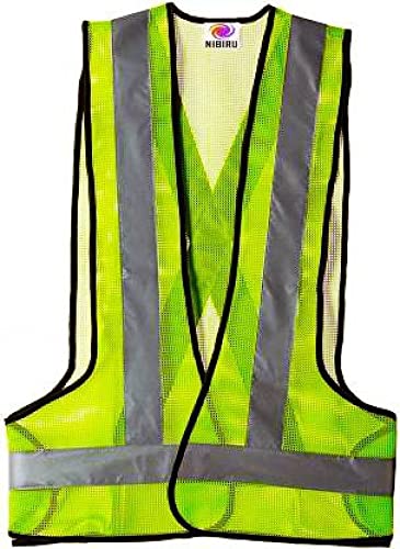 Nibiru High Visibility Reflect 120 GSM Protective Safety Reflective 3 Side Opening Safety Jacket with 2 inch Reflector Strips use for Road Safety,Construction work,traffic and many Places. (B09Q9CJ4QF) Amazon Price History, Amazon Price Tracker