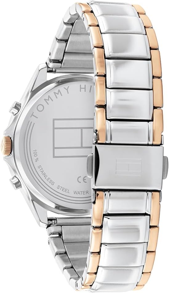 Tommy Hilfiger Multi Dial Quartz Watch for Women with Stainless Steel Strap