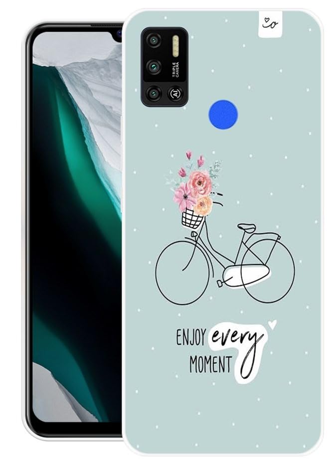 Looy Tecno Spark 6 Air Mobile Back Cover Back Case for Tecno KE6 Mobile Phone (Cycle) (B0C9QYTY2F) Amazon Price History, Amazon Price Tracker