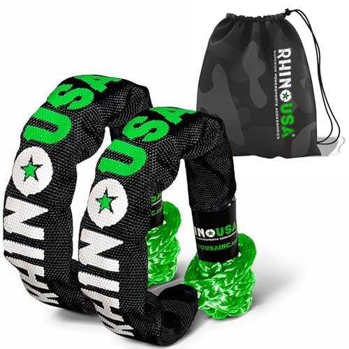 Rhino USA Soft Shackle Rope Kit 2-Pack 3/8