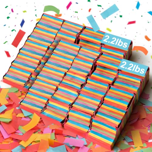 Image of 2.2 lb Multicolor Confetti Paper (Pack of 2)