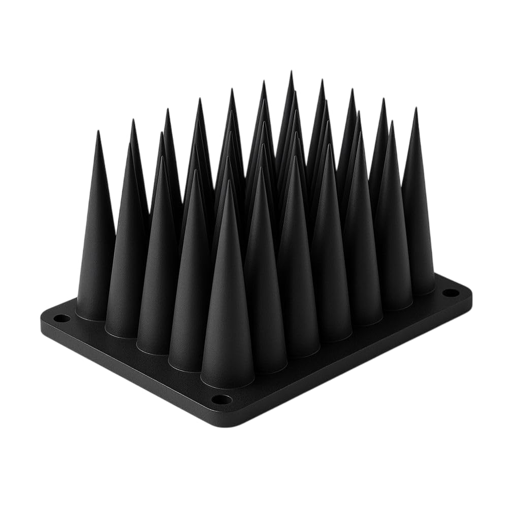 PetJoy Anti Bird Plastic Spikes for AC Balconies Window Home Protection from Pigeon Dog Monkey Crow Kabootar -Area Covers 5 FT - kabutar Control Scare Repellent Balcony Railing Pack -5-image-47
