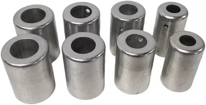 R134a Auto a/c hose pipe joint aluminum sleeve cap,aluminum crimp ferrule for Refrigerant hose 3/8'' 1/2'' 5/8'' 3/4'' pack of 80