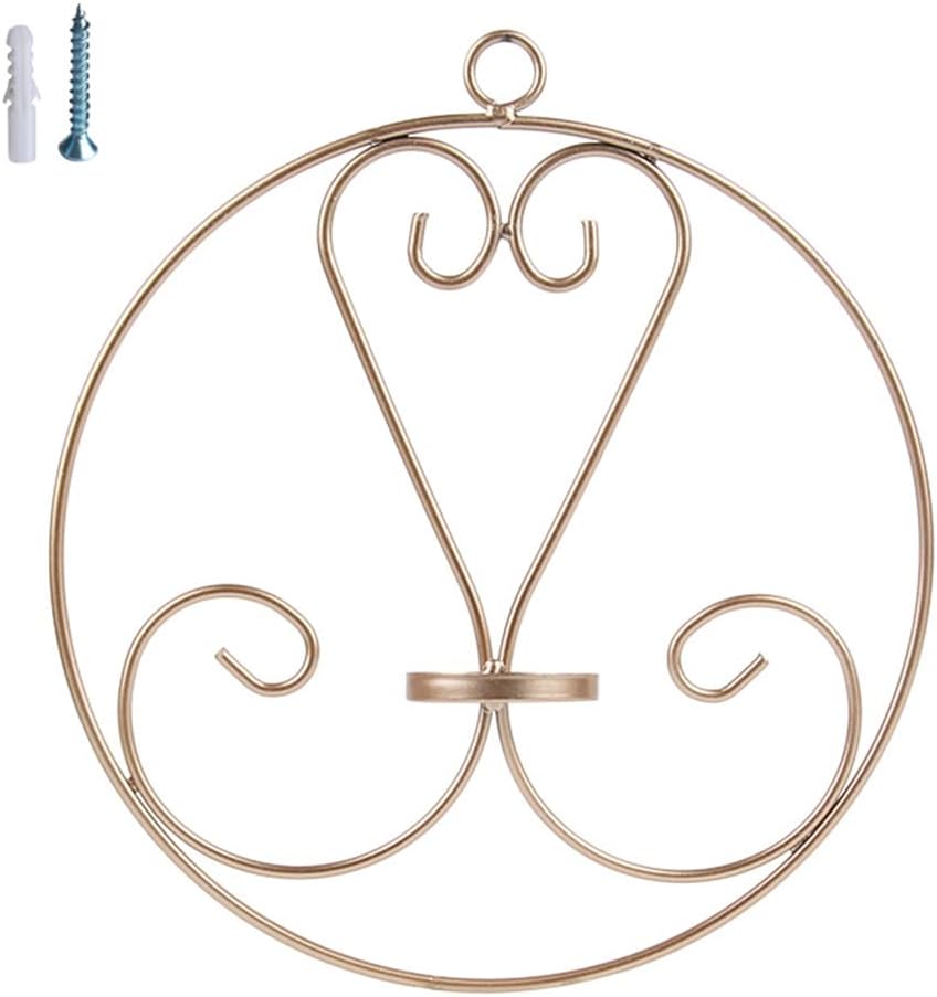 Wall Candle Sconce for Small Pillar Candle Metal Tealight Holder Wall Decoration