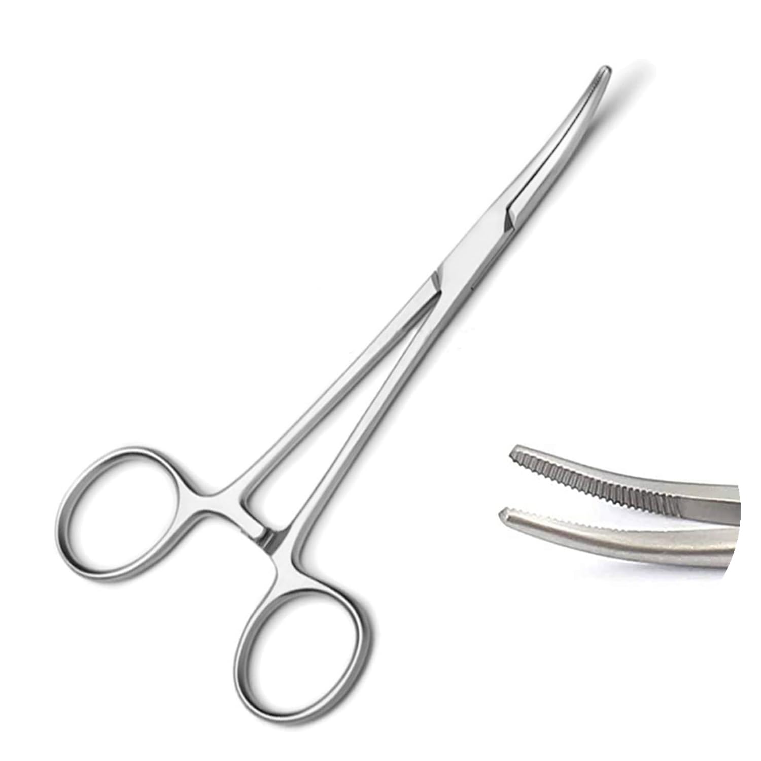 PRECISE CANADA: Stainless Steel Curved Kelly PET HEMOSTAT, 5-1/2-INCH A+ Quality