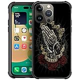 Compatible with iPhone 14 Pro Max Case, Only god can Judge me iPhone 14 Pro Max Cases, Tempered Glas
