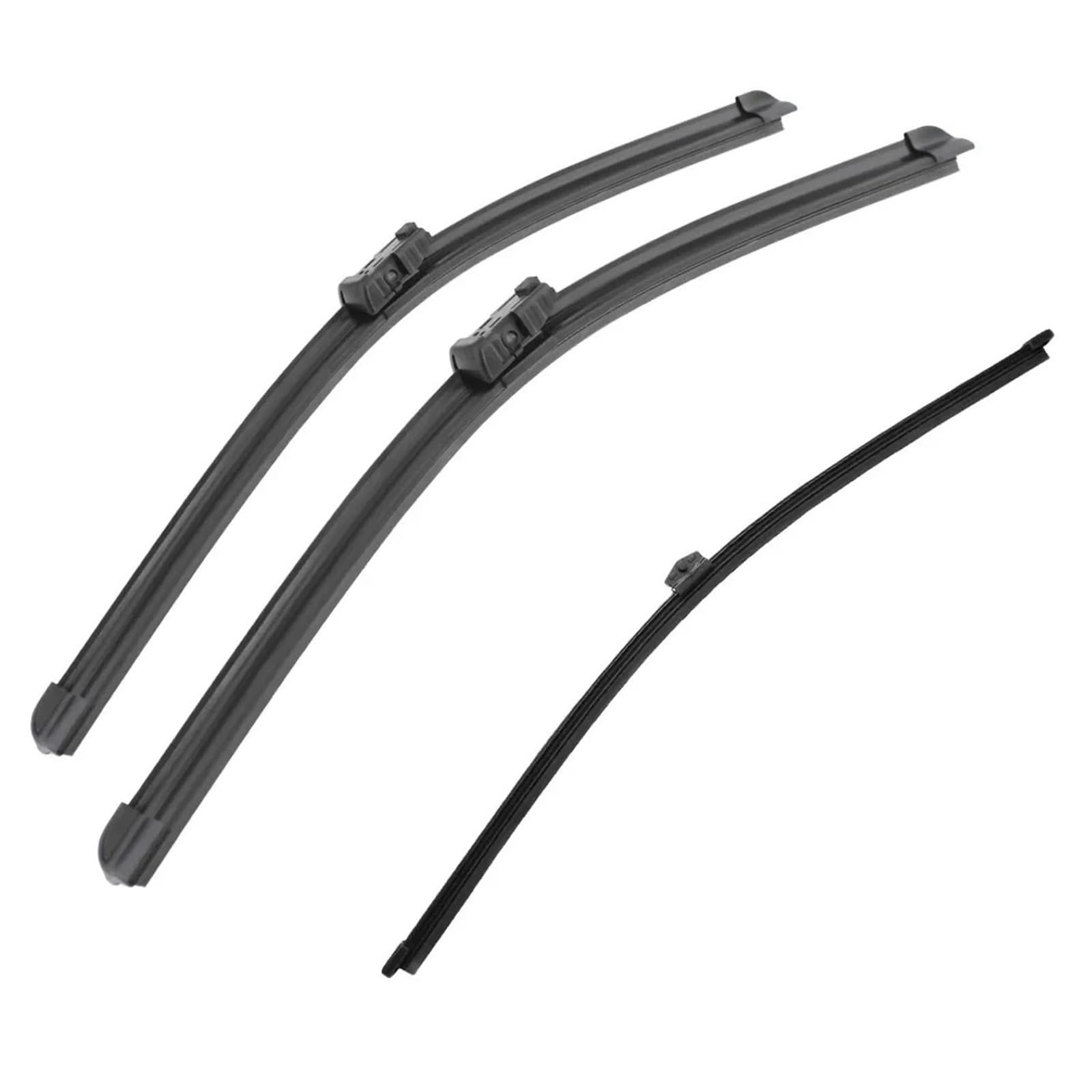 Delanteras Y Traseras Limpiaparabrisas Escobillas limpiaparabrisas delanteras y traseras de 26" + 20" + 16" compatibles con Volvo C30 (2006-2008), 3 unidades. Limpiaparabrisas Frontal