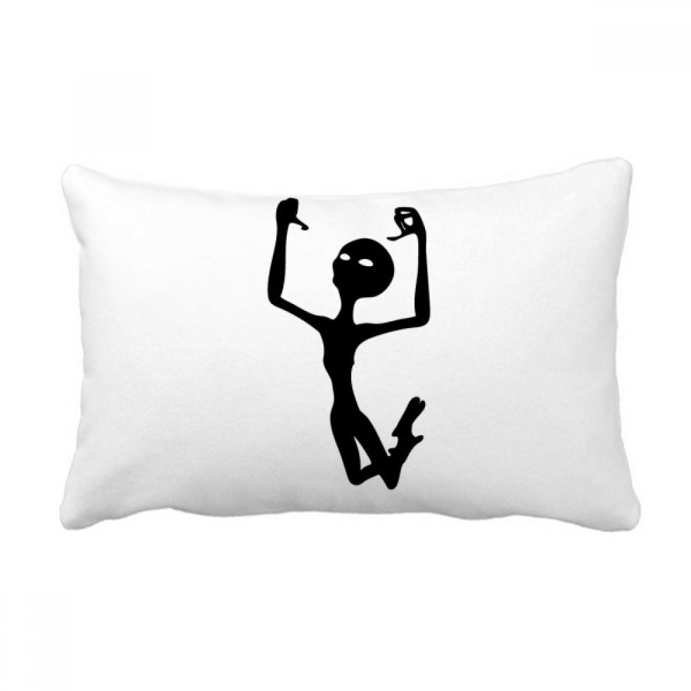 Oreiller lombaire Alien 40x60cm pour soulager le dos sur le canapé du salon