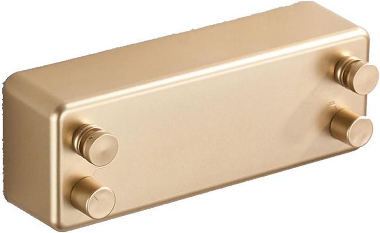 Retractable Clothesline Invisible Retractable Clothesline Indoor Contraction Balcony Drying Clothes Laundry Clothes Drying Line(Gold)