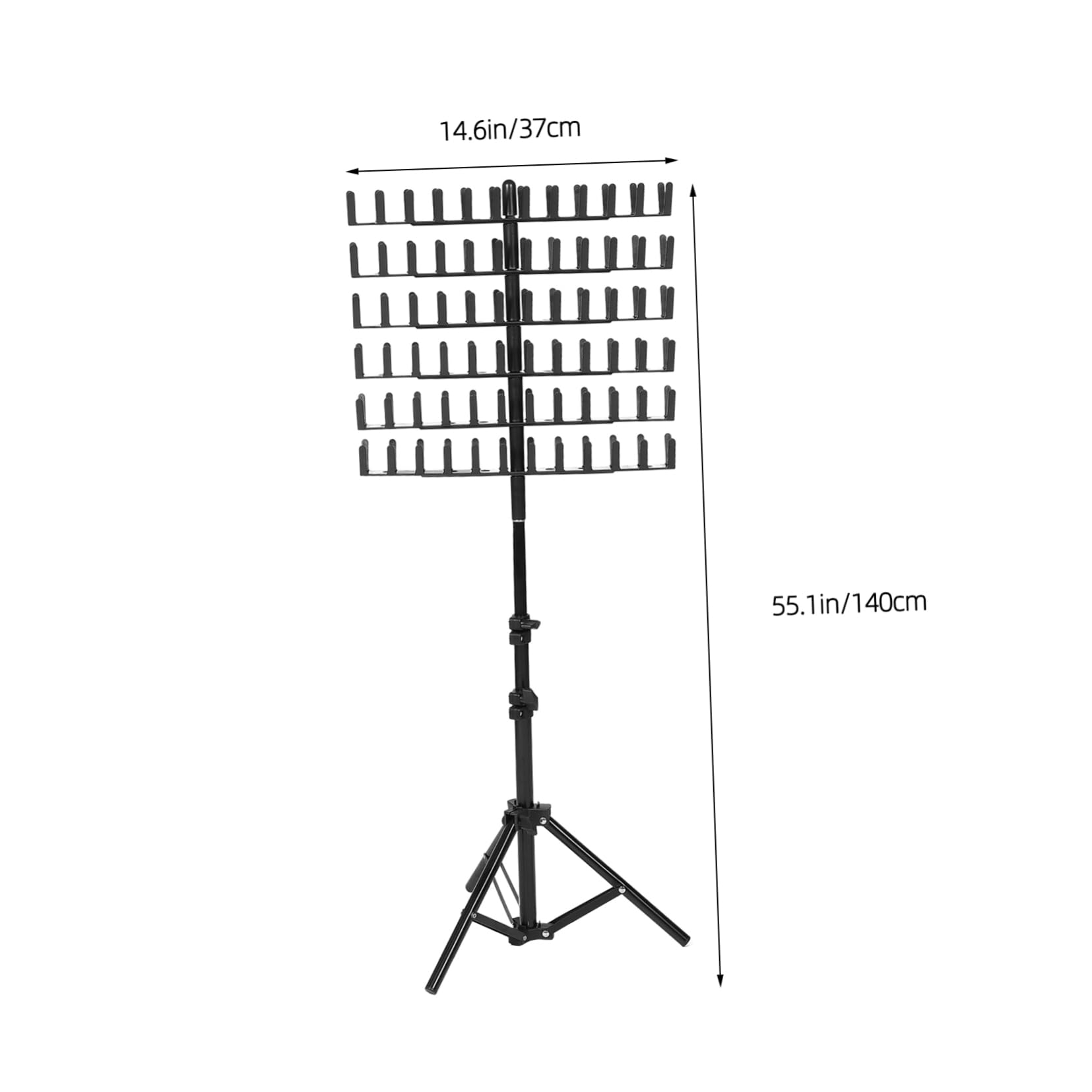 SHERCHPRY Braiding Hair Rack Standing Hair Extension Holder Hanger Hair Divider Rack For Braiding Hair Separator Stand Display Stand