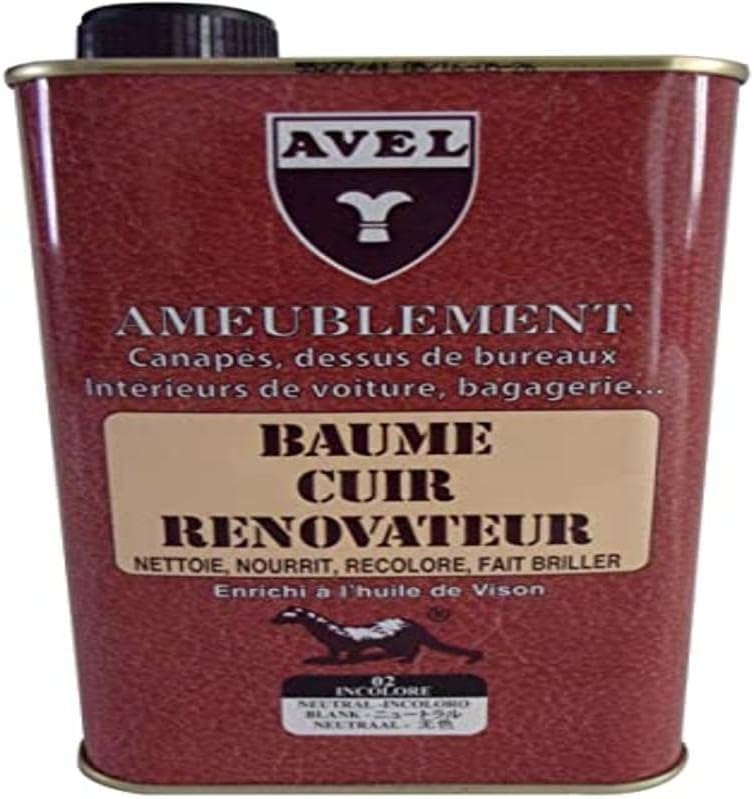 Saphir Avel Renovator Liquid Balm for Leather 500 ml - Dark green