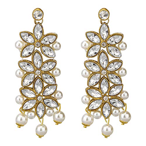 Kundan & Pearl Plated Jewelry Set (CT-NCKK-44116)