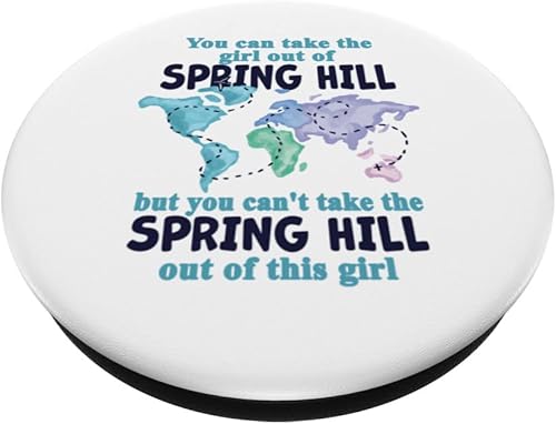 Miniatura 2 de Girl From Spring Hill Florida - Mujeres de Spring Hill PopSockets intercambiables PopGrip