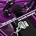 BDSM Sex Bondage Kit Restraints - 12PCS Sets with Adjustable Handcuffs Collar Ankle Cuff Blindfold Feather Tickler Anal Plug Adult Games Sex Toys for Men Women Couples Purple