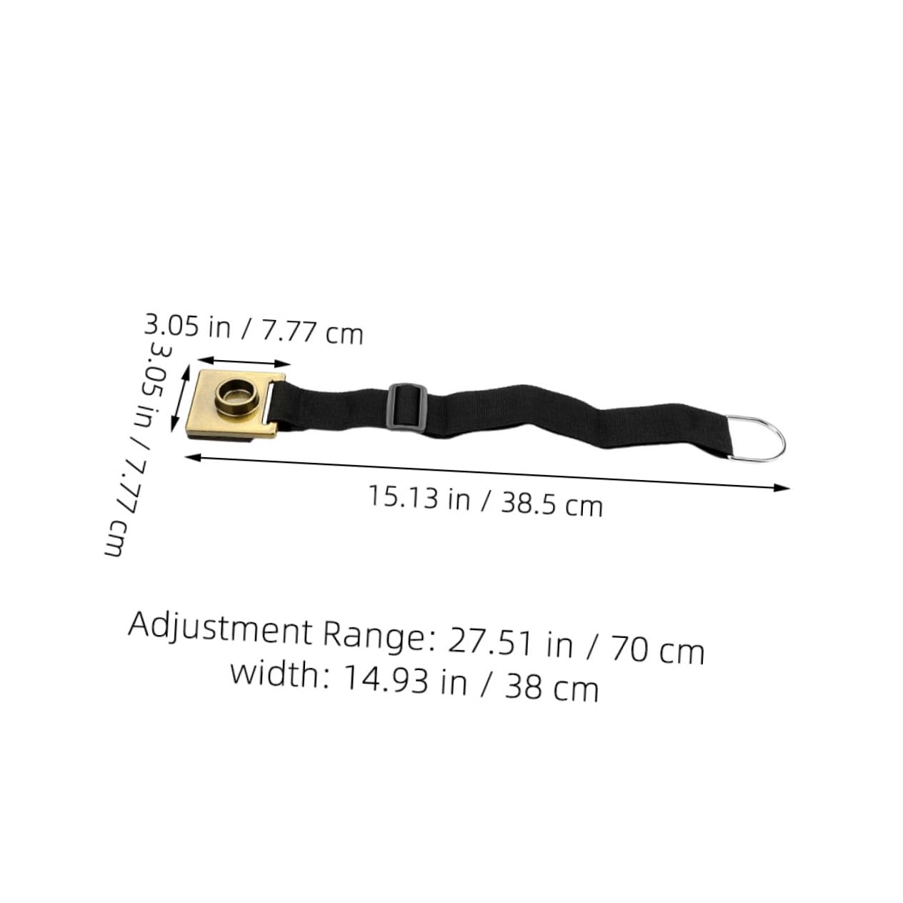 BESPORTBLE Adjustable Cello Endpin Rest Mat Durable Nonslip Accessory for Musicians Made From for Cello Stability and Protection