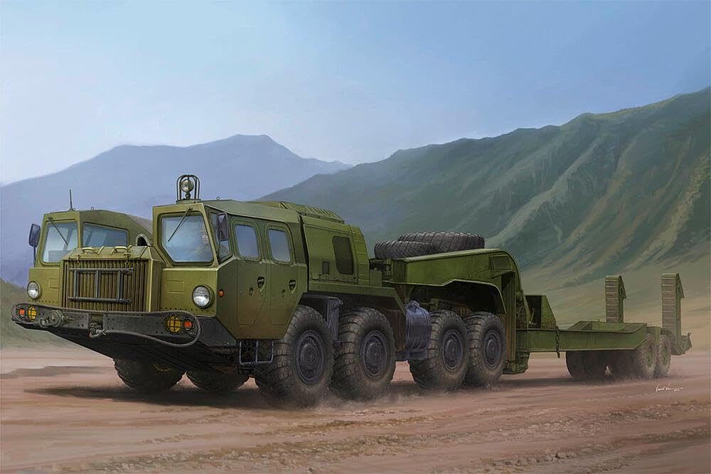 Amazon | トランペッター 1/35 ソビエト軍 MAZ-7410トラクター＆ChMZAP