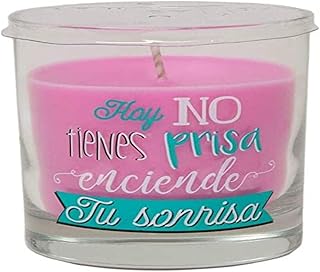 Martinez Morales Candle Glass Candle Your Smile FR, Multi-Colour, 111 Unit